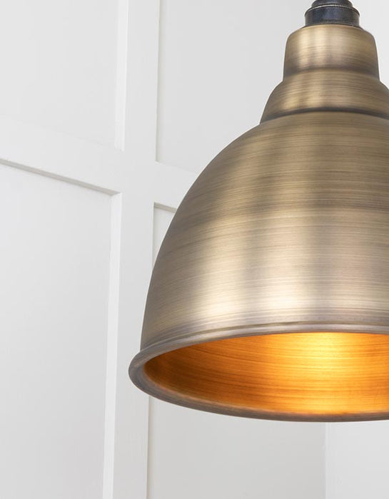 Aged Brass Brindley Pendant