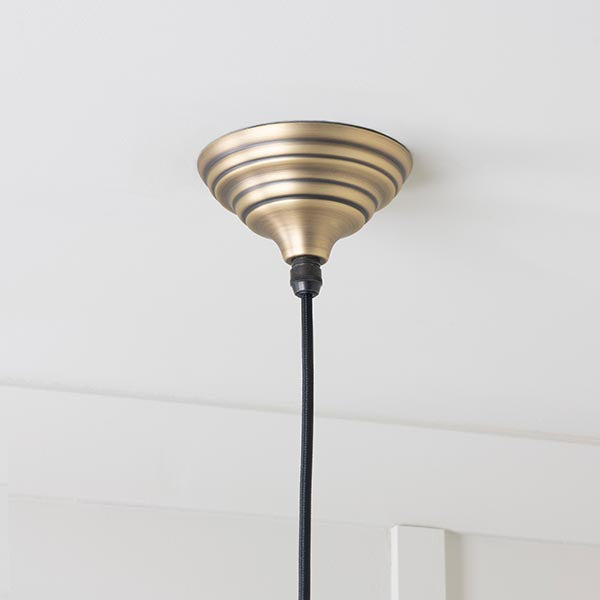 Aged Brass Brindley Pendant