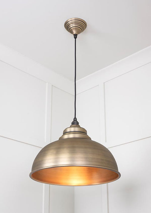 Aged Brass Harborne Pendant