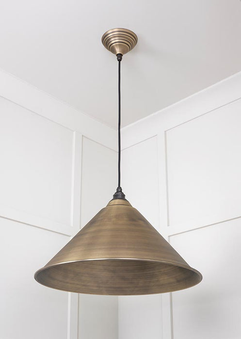 Aged Brass Hockley Pendant