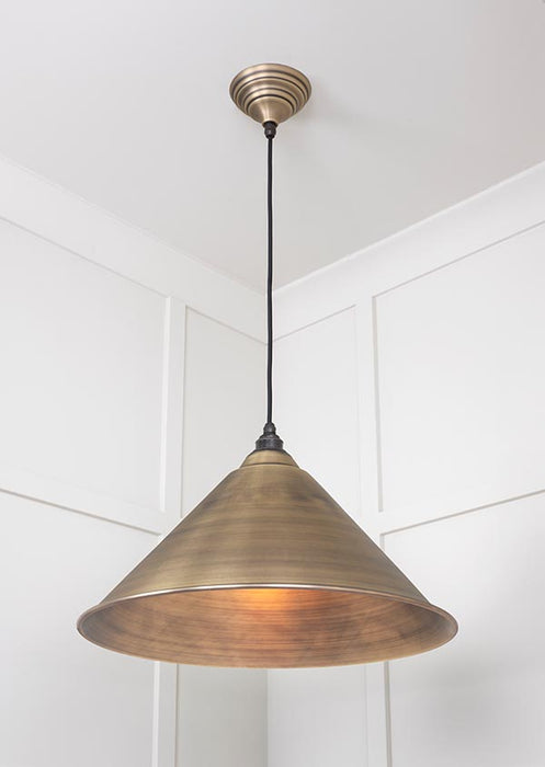 Aged Brass Hockley Pendant