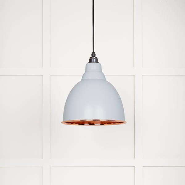 Smooth Copper Brindley Pendant in Birch