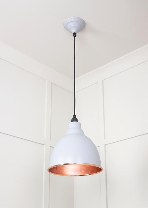 Smooth Copper Brindley Pendant in Birch