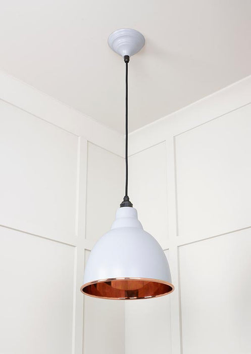 Smooth Copper Brindley Pendant in Birch