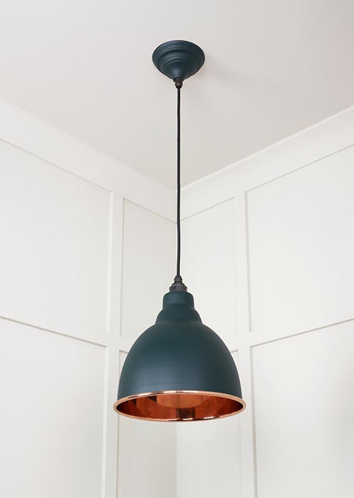 Smooth Copper Brindley Pendant in Dingle