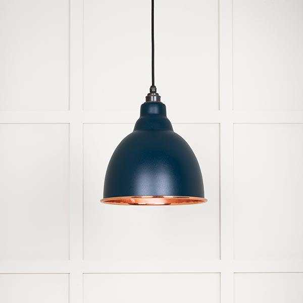 Smooth Copper Brindley Pendant in Dusk