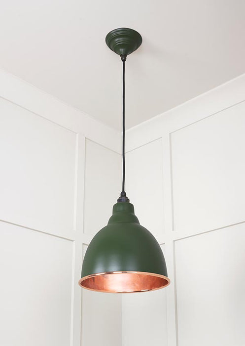 Smooth Copper Brindley Pendant in Heath