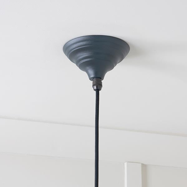 Smooth Copper Brindley Pendant in Soot