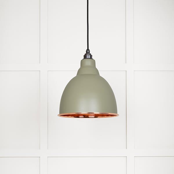 Smooth Copper Brindley Pendant in Tump