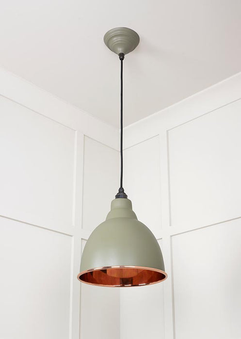 Smooth Copper Brindley Pendant in Tump