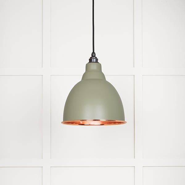 Smooth Copper Brindley Pendant in Tump