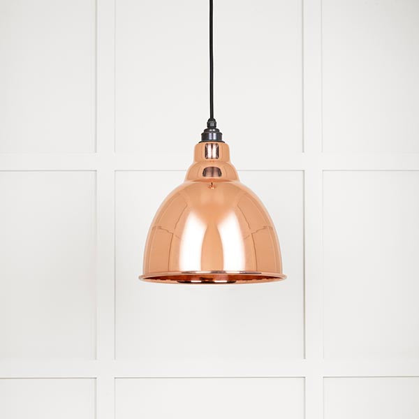 Smooth Copper Brindley Pendant