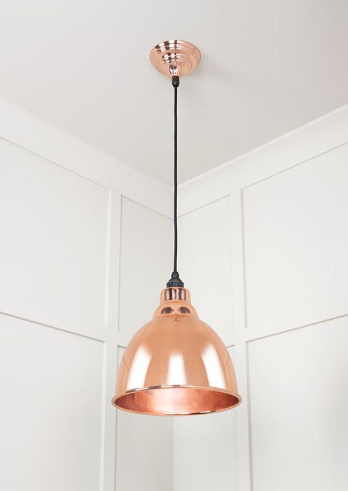 Smooth Copper Brindley Pendant