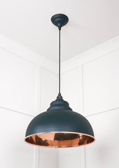 Smooth Copper Harborne Pendant in Dingle