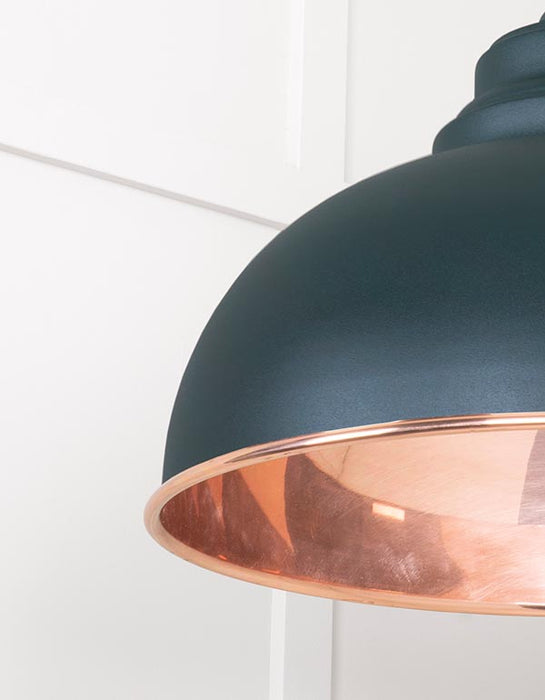 Smooth Copper Harborne Pendant in Dingle