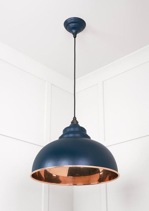 Smooth Copper Harborne Pendant in Dusk