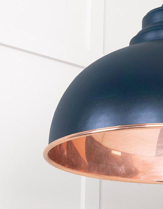 Smooth Copper Harborne Pendant in Dusk