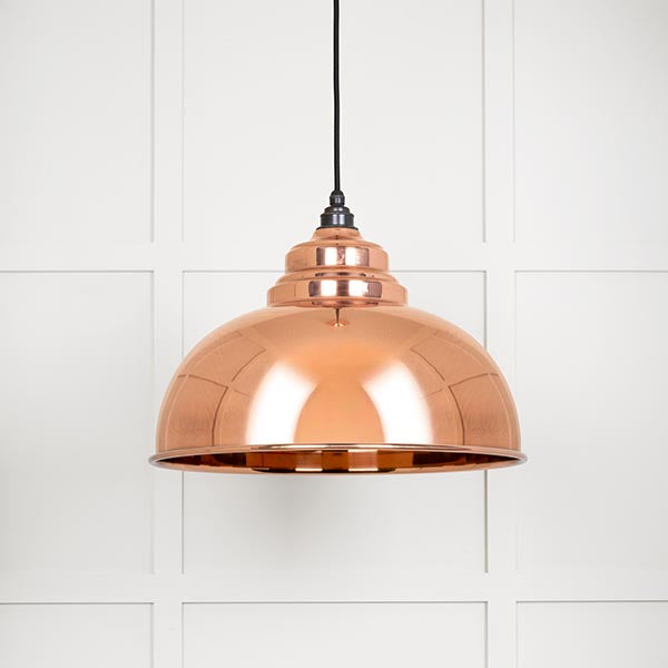 Smooth Copper Harborne Pendant