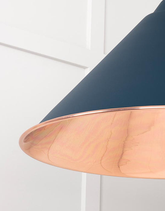 Smooth Copper Hockley Pendant in Dusk