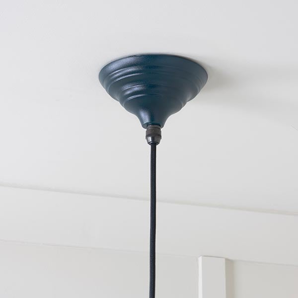 Smooth Nickel Brindley Pendant in Dusk