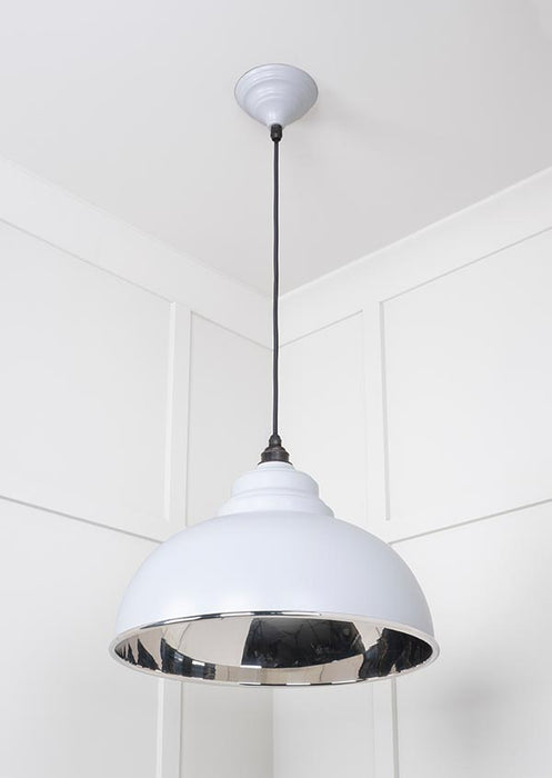 Smooth Nickel Harborne Pendant in Birch