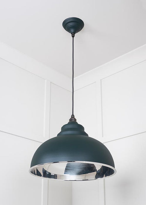 Smooth Nickel Harborne Pendant in Dingle