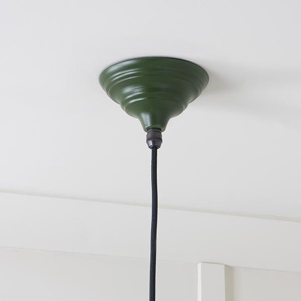 Smooth Nickel Harborne Pendant in Heath