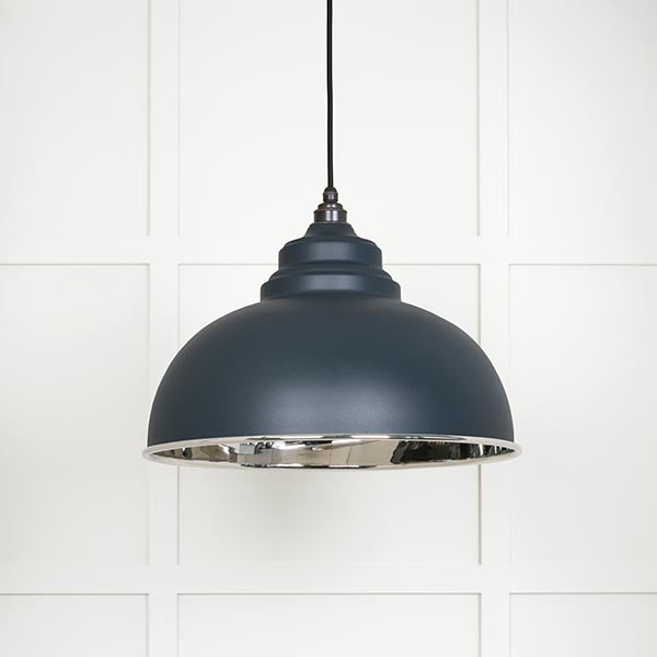 Smooth Nickel Harborne Pendant in Soot