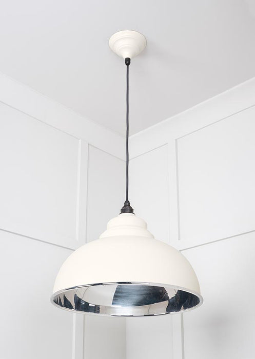 Smooth Nickel Harborne Pendant in Teasel