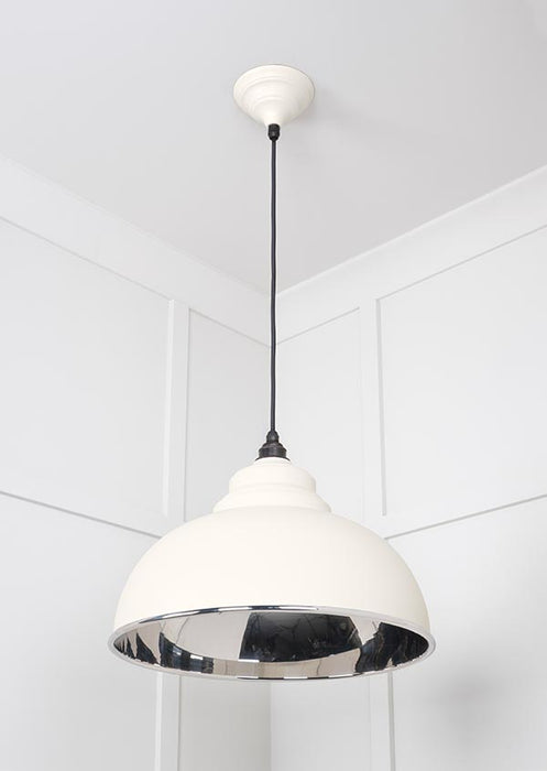 Smooth Nickel Harborne Pendant in Teasel