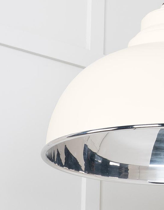 Smooth Nickel Harborne Pendant in Teasel