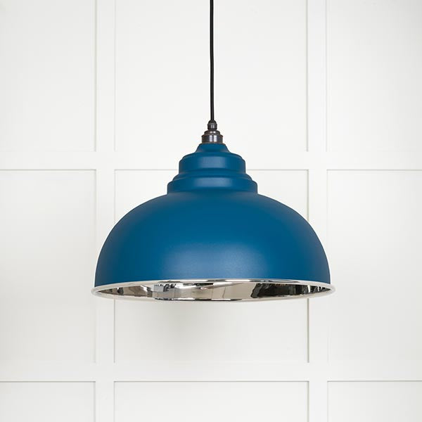 Smooth Nickel Harborne Pendant in Upstream