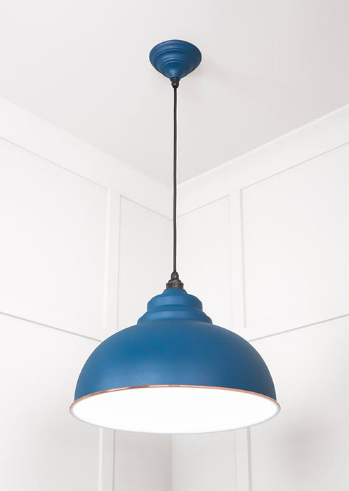 White Gloss Harborne Pendant in Upstream