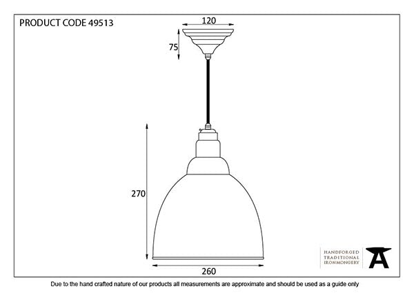 Burnished Brindley Pendant