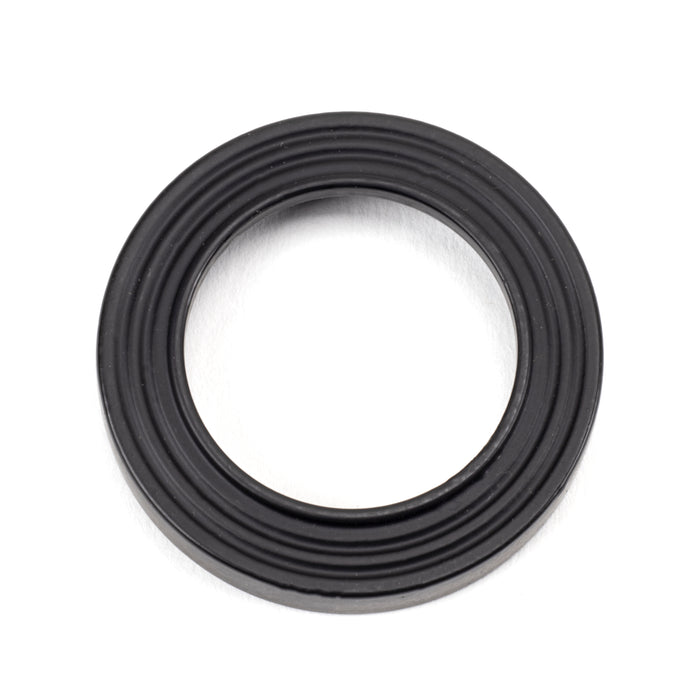 Matt Black Round Euro Escutcheon (Beehive)