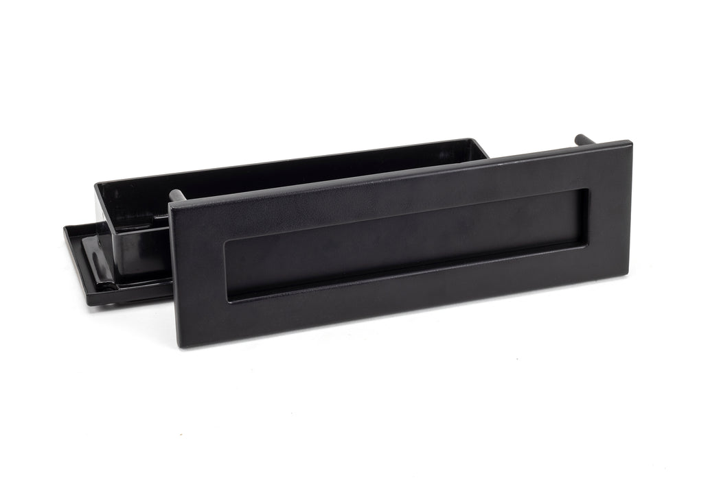 Matt Black Traditional Letterbox