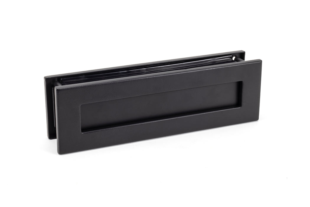 Matt Black Traditional Letterbox