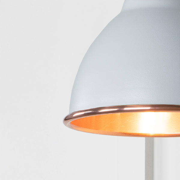 Smooth Copper Brindley Wall Light in Birch