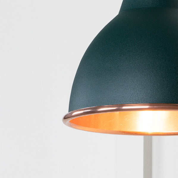 Smooth Copper Brindley Wall Light in Dingle