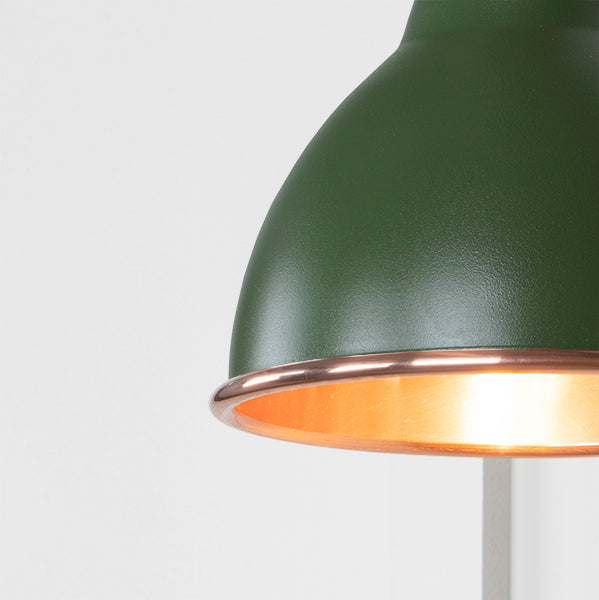 Smooth Copper Brindley Wall Light in Heath