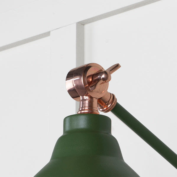 Smooth Copper Brindley Wall Light in Heath