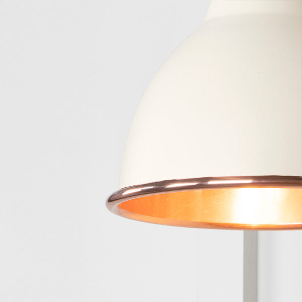 Smooth Copper Brindley Wall Light in Teasel