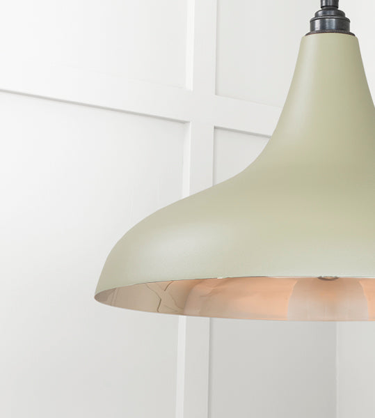 Smooth Nickel Frankley Pendant in Tump