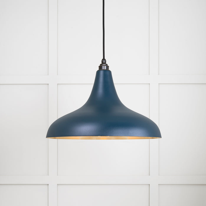 Smooth Brass Frankley Pendant in Dusk