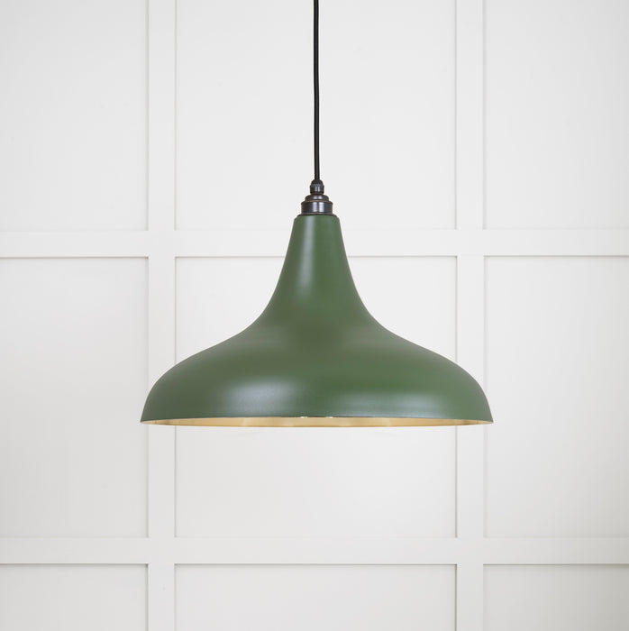 Smooth Brass Frankley Pendant in Heath