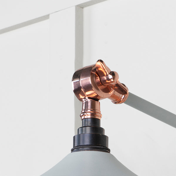 Smooth Copper Flora Wall Light in Birch