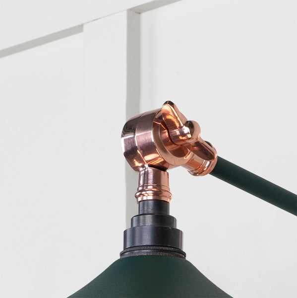 Smooth Copper Flora Wall Light in Dingle