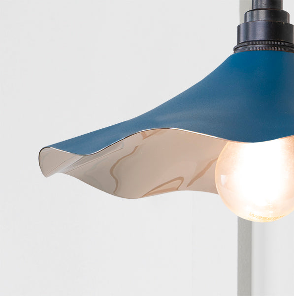 Smooth Nickel Flora Wall Light in Upstream