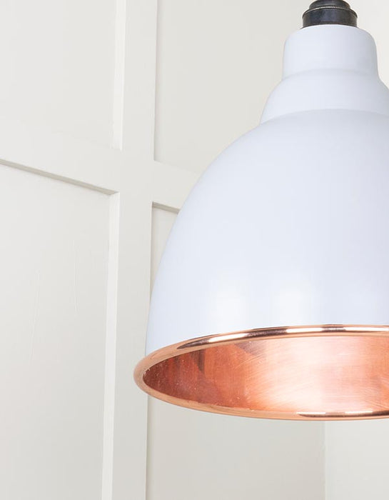 Smooth Copper Brindley Cluster Pendant in Birch