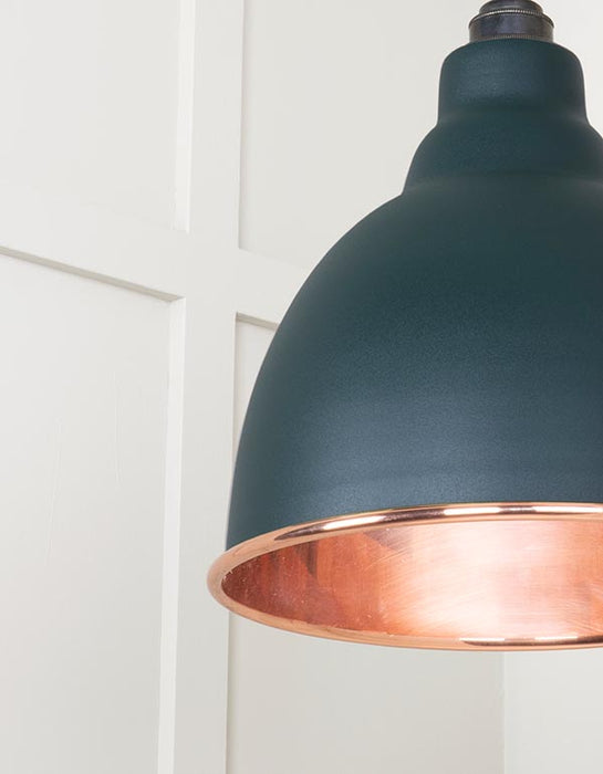 Smooth Copper Brindley Cluster Pendant in Dingle